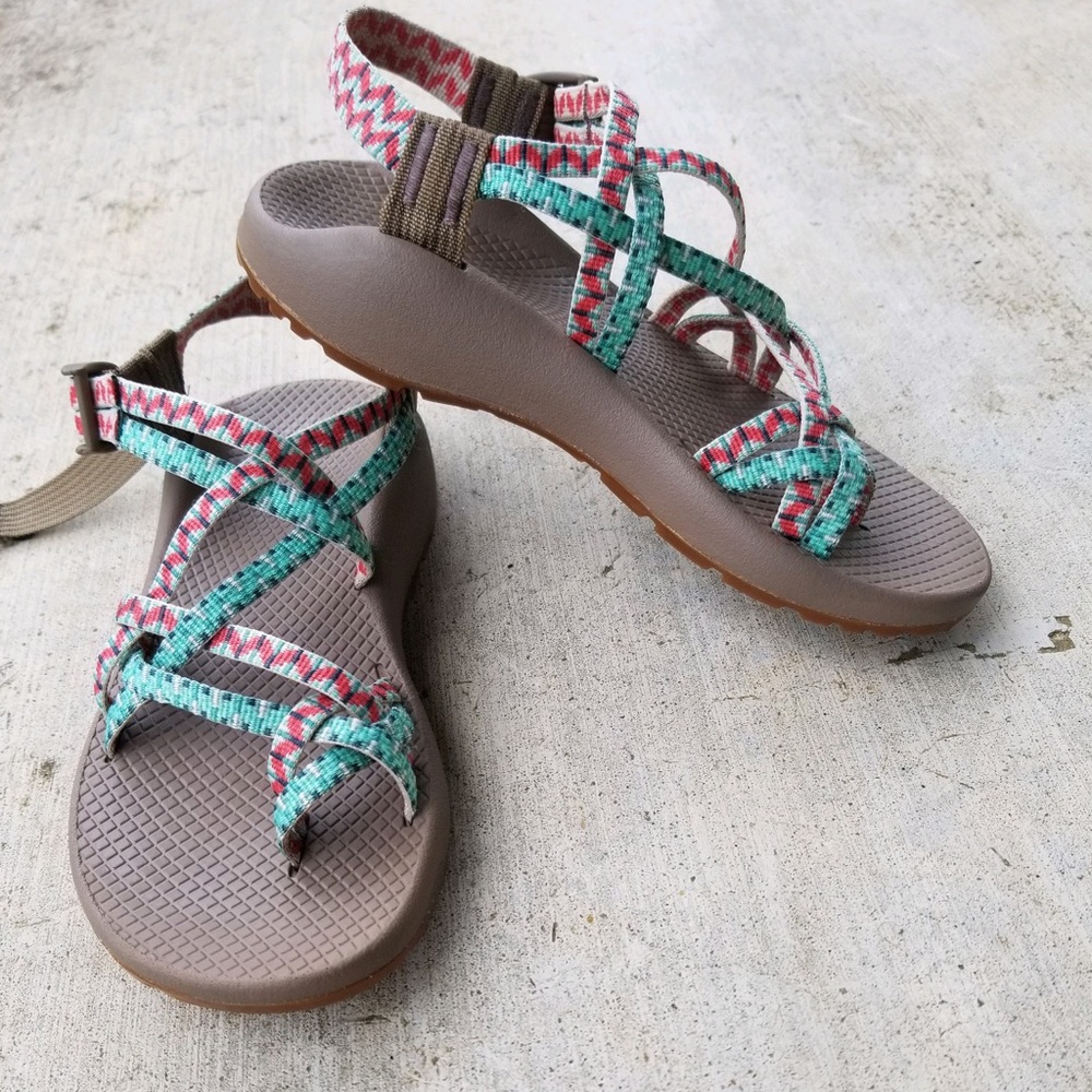 CHACO ZX2 Classic Hiking Sandals, Sport Sandals, Multicolored, Women's 7